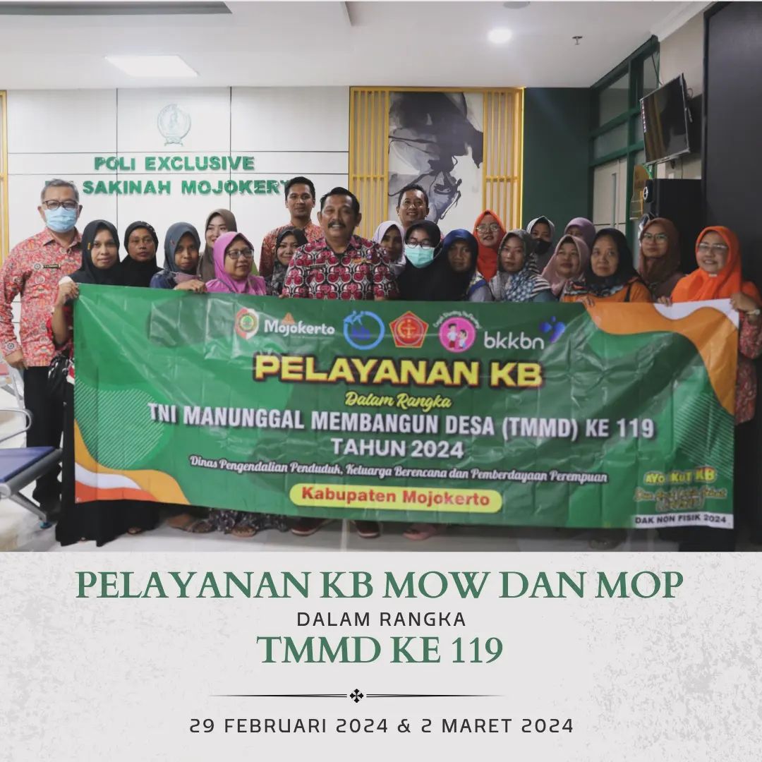 PELAYANAN KB MOW DAN MOP DALAM RANGKA TMMD KE 119