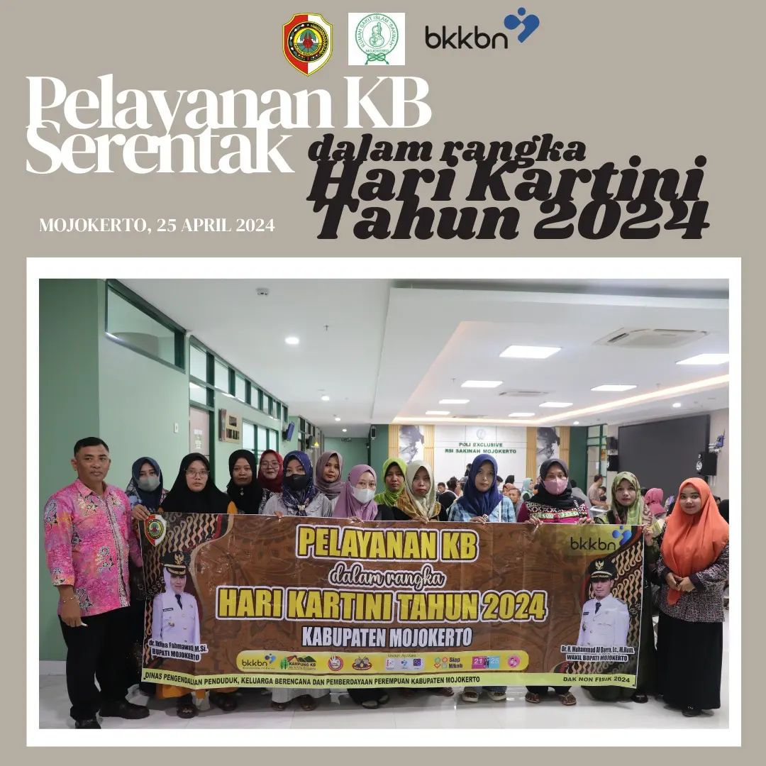 Pelayanan KB Serentak dalam rangka Hari Kartini Tahun 2024